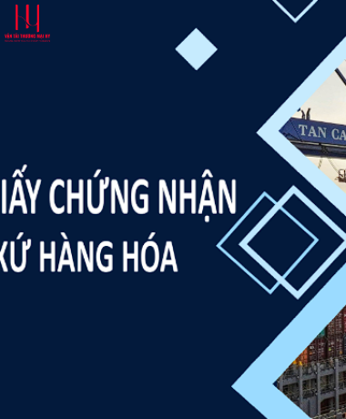 CẤP CHỨNG NHẬN XUẤT XỨ HÀNG HÓA (C/O)